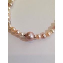 Bracciale Donna MIKIKO MR0662O4FCMU045 In Perle Coltivate Multicolore