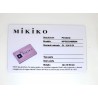 Diamante Blisterato MIKIKO MP5033O4BR004 Con Montatura A Cipollina In Oro Bianco