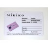 Diamante Blisterato MIKIKO MPGIM006O4BR007 Con Montatura Quadrata In Oro Bianco