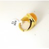 Anello Donna Sovrani J8255M13 In Ottone Dorato Con Pietra Giallo Ocra