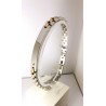 Bracciale Uomo ARKANO ABA030NR In Acciaio Bicolore Con Diamante Nero