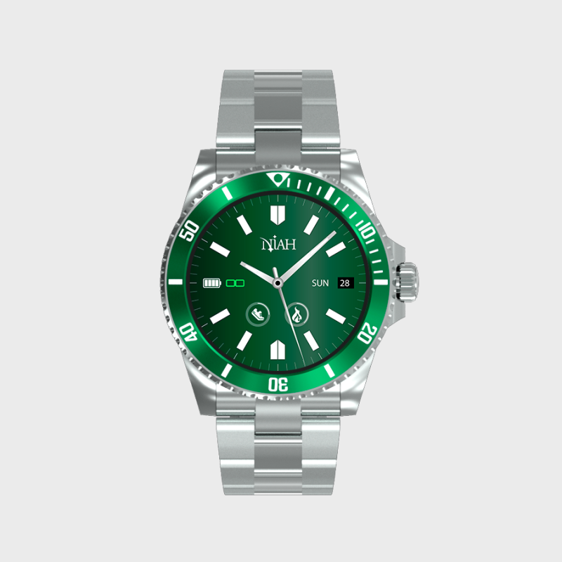 Orologio Smartwatch Uomo Techmade NIAH NH-NEPTUNE-GR Con Cinturino Acciaio