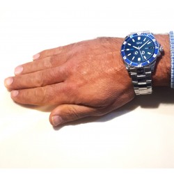 Orologio Smartwatch Techmade NIAH NH-NEPTUNE-BL Con Cinturino Acciaio
