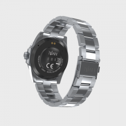 Orologio Smartwatch Uomo Techmade NIAH NH-NEPTUNE-BK Con Cinturino Acciaio