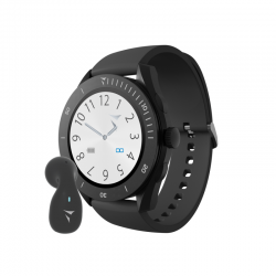 Orologio Smartwatch Uomo Techmade Young TM-YOUNG-BK Con Cassa E Cinturino Neri