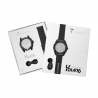 Orologio Smartwatch Uomo Techmade Young TM-YOUNG-BK Con Cassa E Cinturino Neri