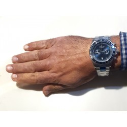 Orologio Uomo Liu-Jo TLJ2418 Cronografo con Cinturino Acciaio E Quadrante Blu