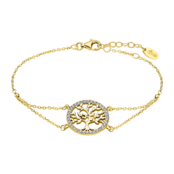 Bracciale Donna Lotus Silver LP1746-2/3 In Argento Dorato Con Albero Della Vita Lotus Silver