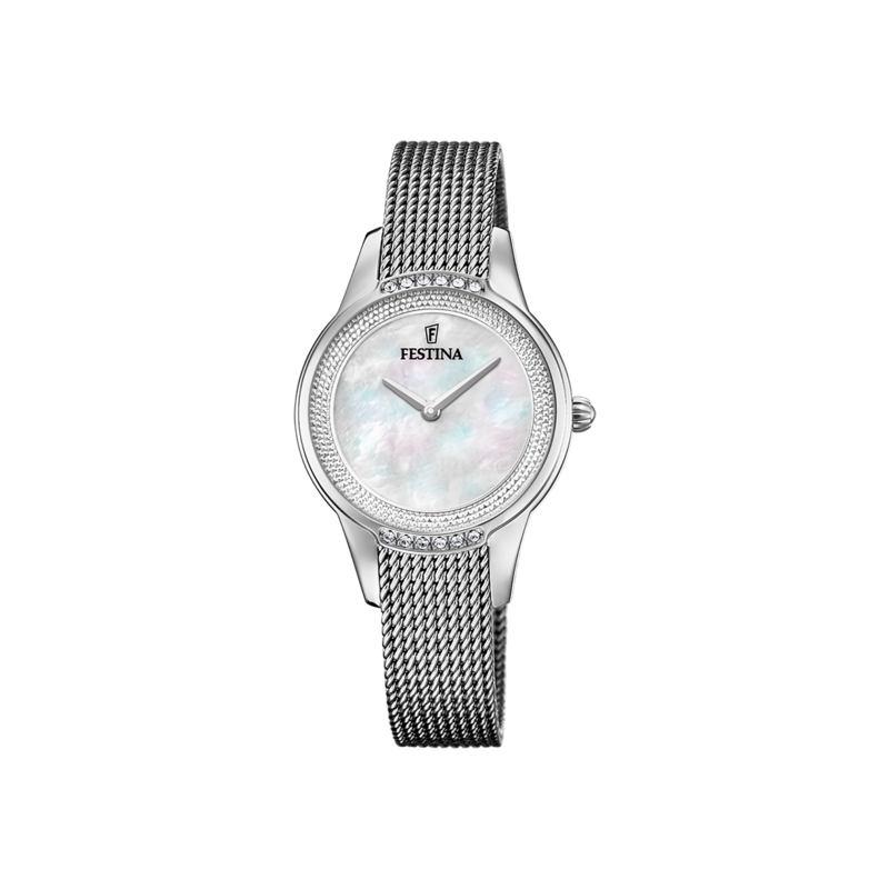 Orologio Donna Festina Mademoiselle F20494/4 Con Quadrante Bianco Madreperla