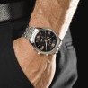 Orologio Uomo Cronografo Festina F6854/7 Con Quadrante Nero E Cinturino Acciaio