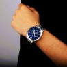 Orologio Uomo Cronografo Festina F20343/7 Con Quadrante Blu E Cinturino Acciaio