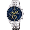 Orologio Uomo Cronografo Festina Timeless F20285/3 Con Quadrante Blu