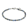Bracciale Uomo Lotus Style LS2444/2/2 Con Sfere Blu Ed Elementi Antracite