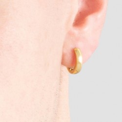 Orecchini Uomo Lotus Style LS2226/4/1 A Cerchio In Acciaio Dorato