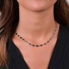 Collana Donna Luca Barra CK2054 In Acciaio Cuori