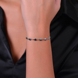 Bracciale Donna Luca Barra BK2724 In Acciaio A Cuori