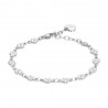 Bracciale Donna Luca Barra BK2723 In Acciaio A Quadrifogli