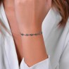 Bracciale Donna Luca Barra BK2723 In Acciaio A Quadrifogli