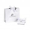 Orecchini Unisex Luca Barra OK923 Punto Luce In acciaio Con Zircone Nero