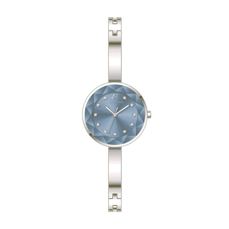 Orologio Donna Luca Barra BW390 Con Cinturino Acciaio E Quadrante Turchese