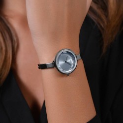 Orologio Donna Luca Barra BW390 Con Cinturino Acciaio E Quadrante Turchese