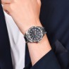 Orologio Uomo Luca Barra BU142 In Acciaio Con Quadrante Nero