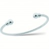 Bracciale Donna Liu-Jo Essential LJ2685 Rigido In Acciaio Tipo Corda