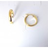 Orecchini Donna Liu-Jo Essential LJ2378 A Cerchio In Acciaio Dorato Diametro 22 mm