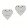 Orecchini Donna Liu-Jo Essential LJ2629 A Cuore Bombato In Acciaio