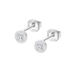 Orecchini Unisex Lotus Silver LP3850-4/1 In Argento Punto Luce Con Zircone