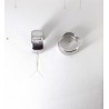 Orecchini Unisex Lotus Silver LP3774-4/1 A Cerchio A Fascia Larga In Argento