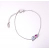 Bracciale Donna Lotus Silver LP3841-2/1 In Argento Con Cristalli Rasa E Celeste
