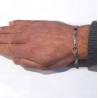 Bracciale Uomo Ananda 925 A-BR275B In Argento Con Ferro Di Cavallo E Onice