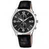 Orologio Uomo Festina F6855/8 Cronografo Classico Con Cinturino In Pelle Nera
