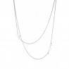 Collana Donna Liu-Jo LJ1082 Doppio Filo Con Cuori