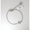 Bracciale Donna Luca Barra BK2715 In Acciaio Con Serpente E Strass