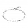 Bracciale Donna Luca Barra BK2725 In Acciaio Con Stelline