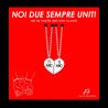 Collana Doppia Luca Barra CK1968 In Acciaio Cuore Diviso Con Scritta "Ti Amo"
