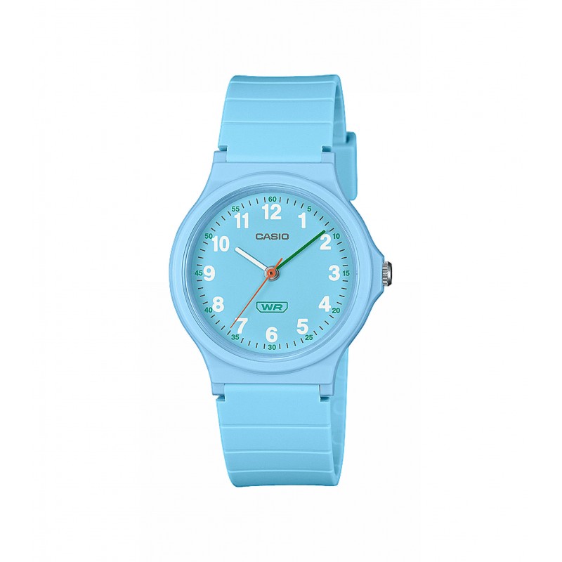 Orologio Bambino Casio LQ-24B-2BEF Con Cassa E Cinturino In Resina Turchese