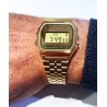 Orologio Uomo Casio Vintage A158WEGV-9AEF Digitale Con Cassa E Cinturino Dorati