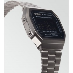 Orologio Uomo Casio Vintage A168WEGG-1BEF Digitale Con Cassa E Cinturino Grigio Antracite