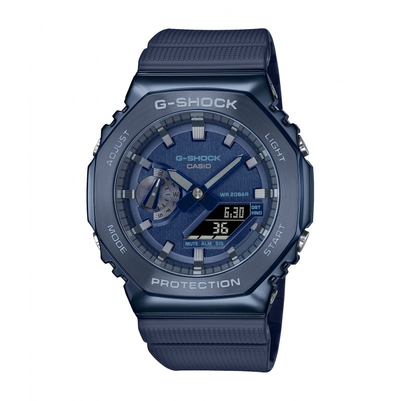 Orologio Uomo Casio G-SHOCK GM-2100N-2AER Con Cassa E Cinturino Blu Scuro