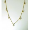 Collana Donna Liu-Jo LJ2840 In Acciaio Dorato Con Punti Luce