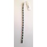 Bracciale Donna Liu-Jo LJ2689 Tipo Tennis In Acciaio Con Pietre Verdi E Trasparenti