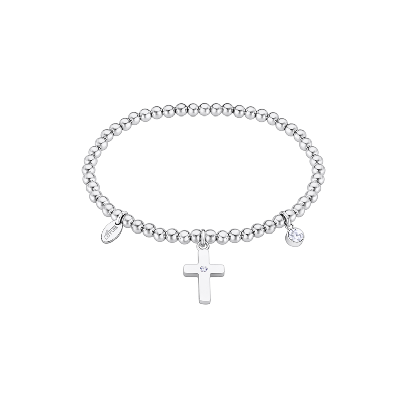 Bracciale Donna Elastico Lotus Style LS2170/2/2 Con Croce
