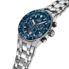 Orologio Uomo Jaguar J1022/2 Cronografo Con Quadrante Blu E Cinturino Acciaio