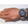 Orologio Uomo Jaguar J1022/2 Cronografo Con Quadrante Blu E Cinturino Acciaio