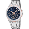 Orologio Uomo Jaguar J1039/2 Multifunzione Con Quadrante Blu E Cinturino Acciaio