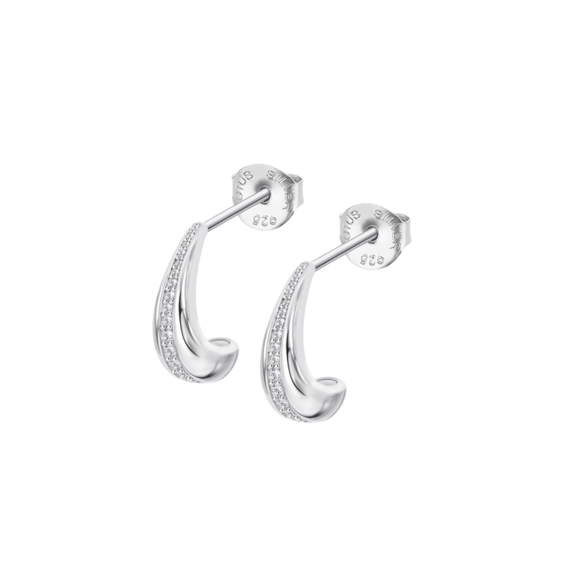 Orecchini Donna Lotus Silver LP3778-4/1 In Argento Con Zirconi