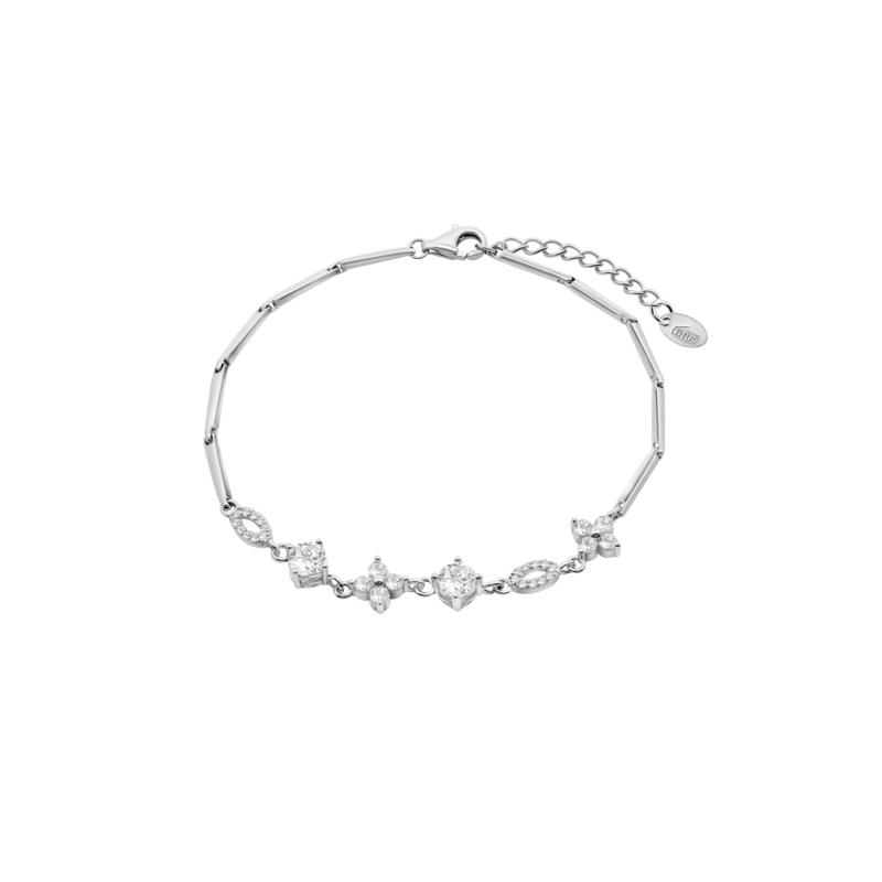 Bracciale Donna Lotus Silver LP3675-2/1 In Argento Con Zirconi